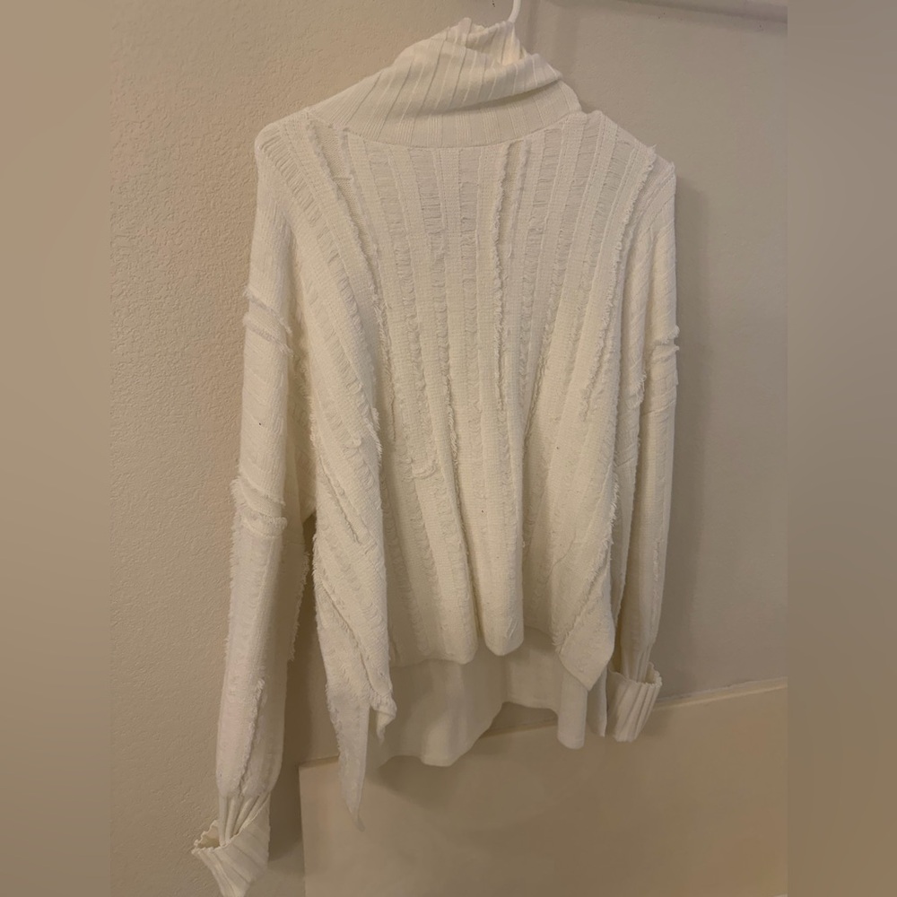 Gilli Cream Ribbed Sweater - Picture 2 of 4